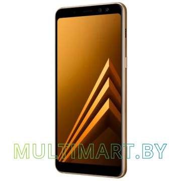 Смартфон Samsung Galaxy A8 Dual SIM (золотистый) картинка 3